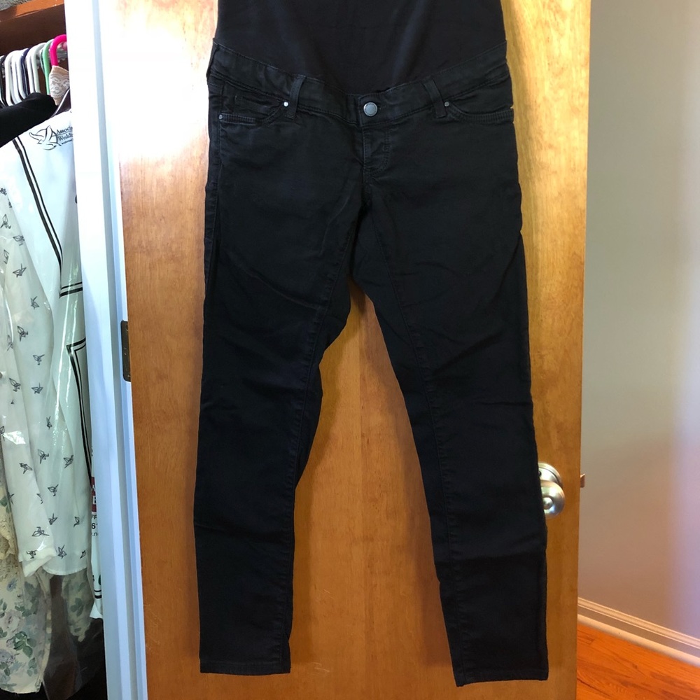 Topshop Full Panel Maternity Moto Legging